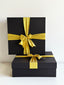 Shop in Sri Lanka for Aadaraya | Gift Box - Black With Gold Ribbon