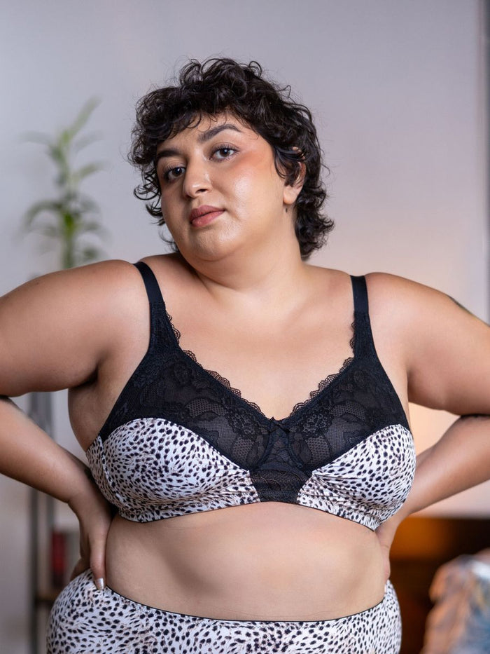 Lydia - Non Wired Lace Bra In Snow Leopard Online at Kapruka | Product# ef_AC_7885562609817