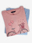 Shop in Sri Lanka for Maya - Sleep. Shirt Graphic In Cashmere Blue & Mellow Rose Combo - 2 Pack