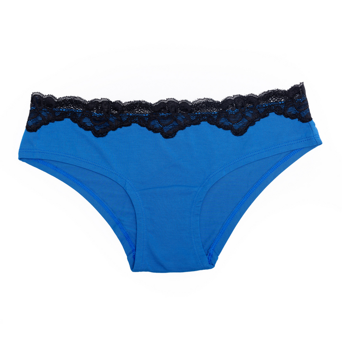 Jenna - hipster brief in blue lolite w/ black lace Online at Kapruka | Product# ef_AC_7381273936025
