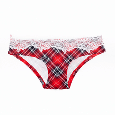 Jenna - Hipster Brief in Red Plaid  Online for externalFeedProduct