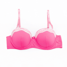 Olivia - Multiway LT Push Up Bra in Neon Pink Solid  Online for externalFeedProduct