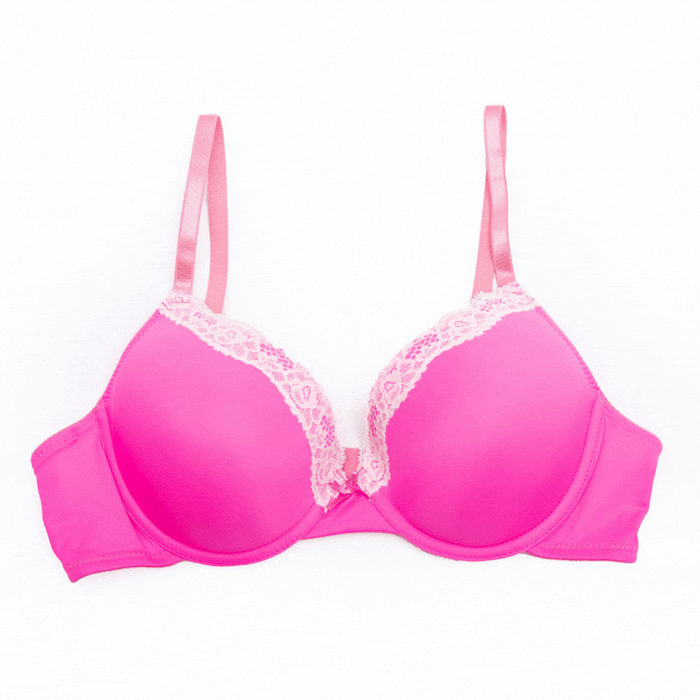 Bella - Nylon Spandex T Shirt Plunge Bra In Neon Pink Solid Online at Kapruka | Product# ef_AC_7425552122009