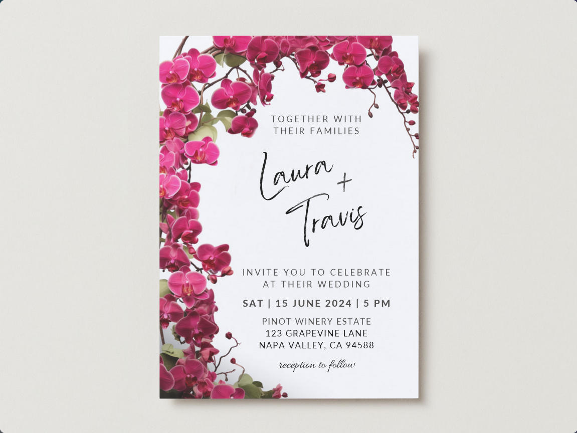 free blank wedding invitation templates printables