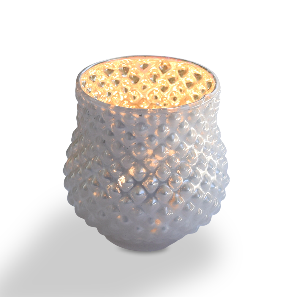 Honeycomb Glass Candle Holder