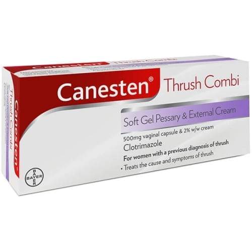 Canesten Thrush Cream 2% Treats Thrush In Men And Women