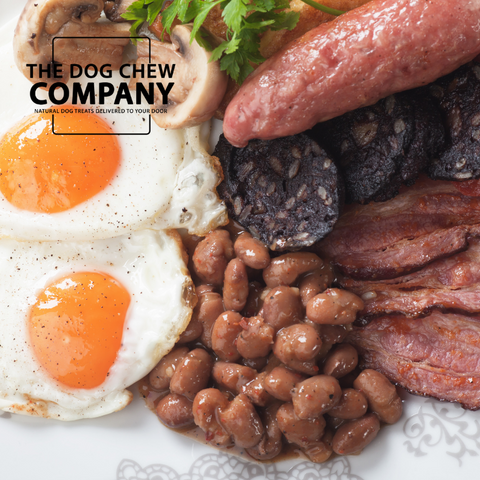 Photo of Full English breakfast with black pudding for can dogs eat black pudding blog.