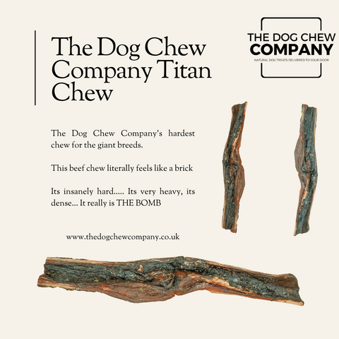 The Titan chew grain free chew from the dog chew company.