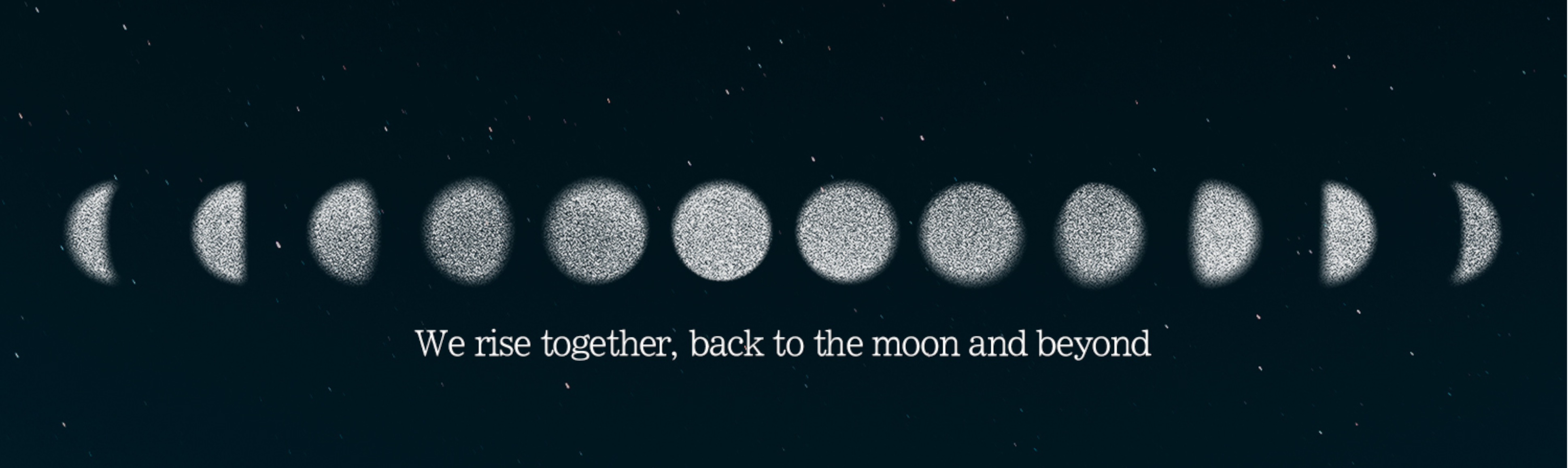 ARTMS Twitter Header - Moon Phases