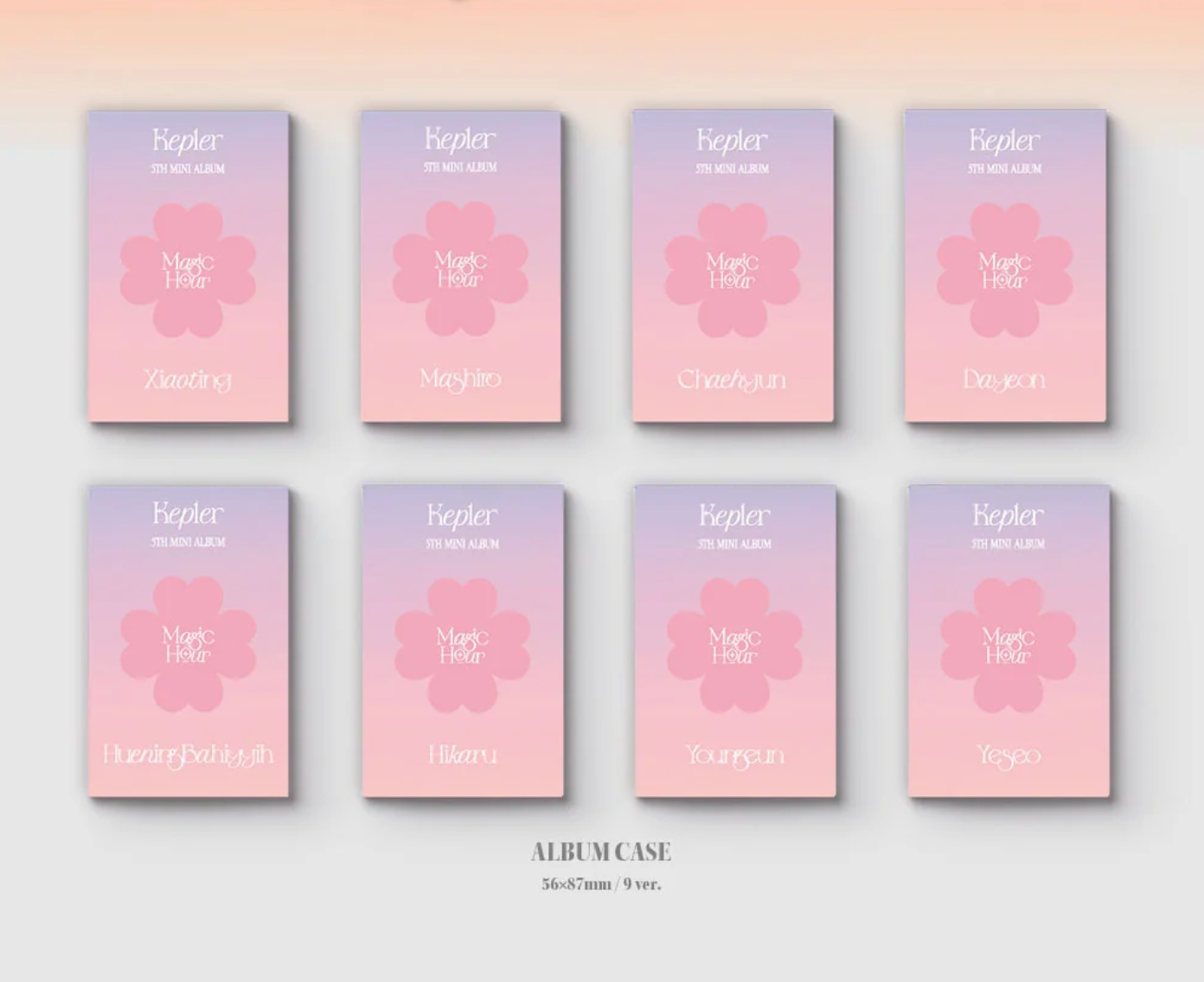 Kep1er 5th Mini Album 'Magic Hour' Platform Version Preview