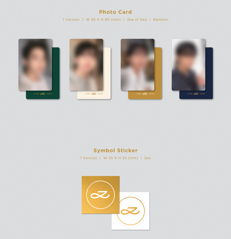 BTS JUNGOOK - GOLDEN (1ST SOLO ALBUM) - PHOTOCARD PREVIEW