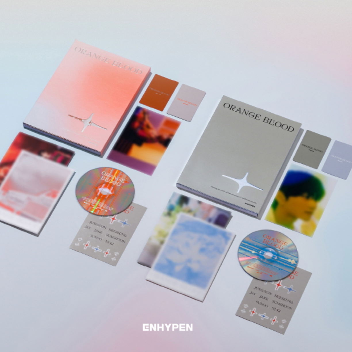 Buy Enhypen - Quinto mini álbum de Orange Blood (con regalos de Weverse)