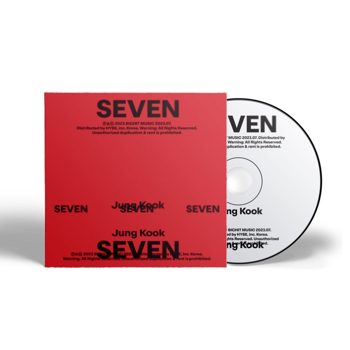 Seven - Jungkook digital solo single - CD product image