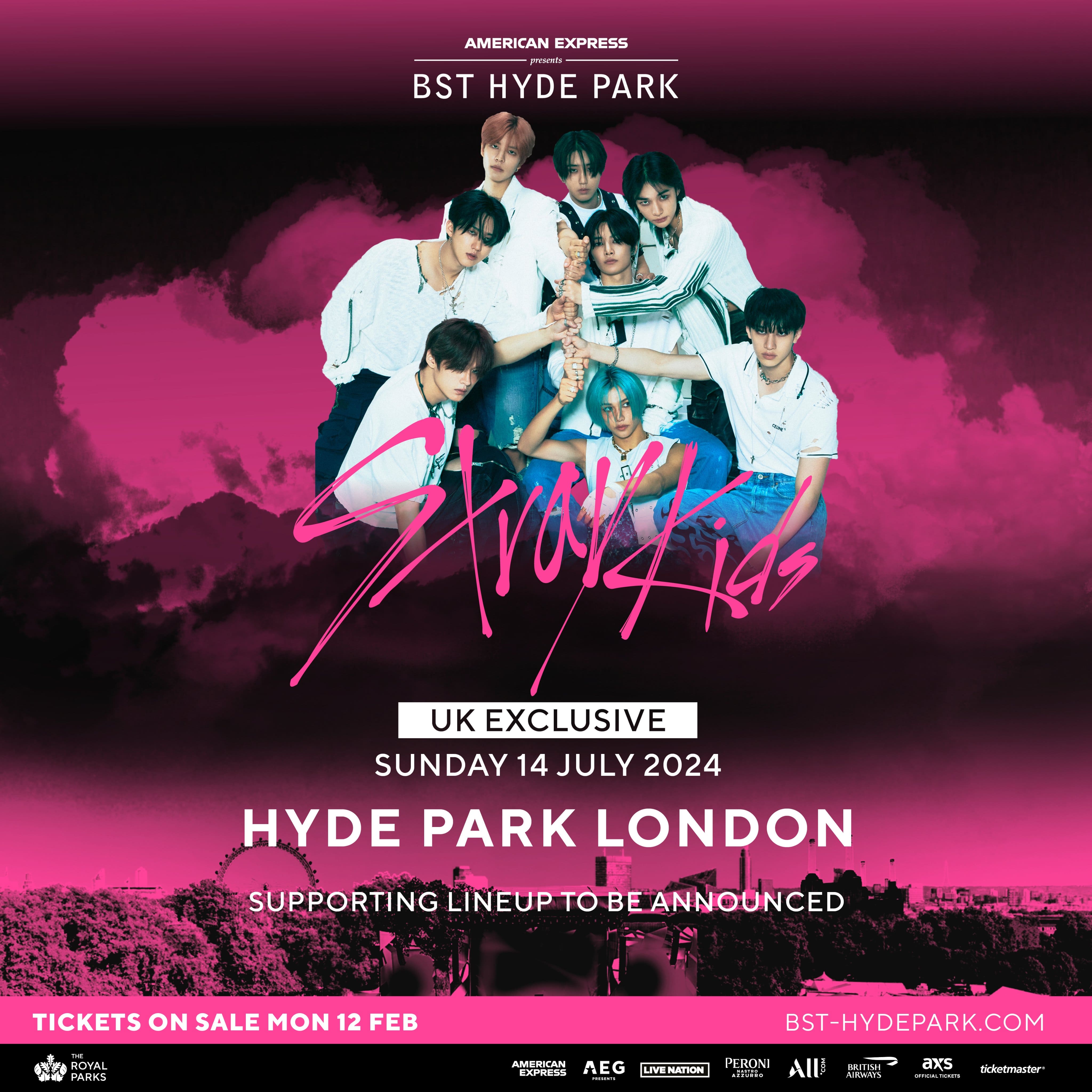 BST HYDE PARK Stray Kids Poster
