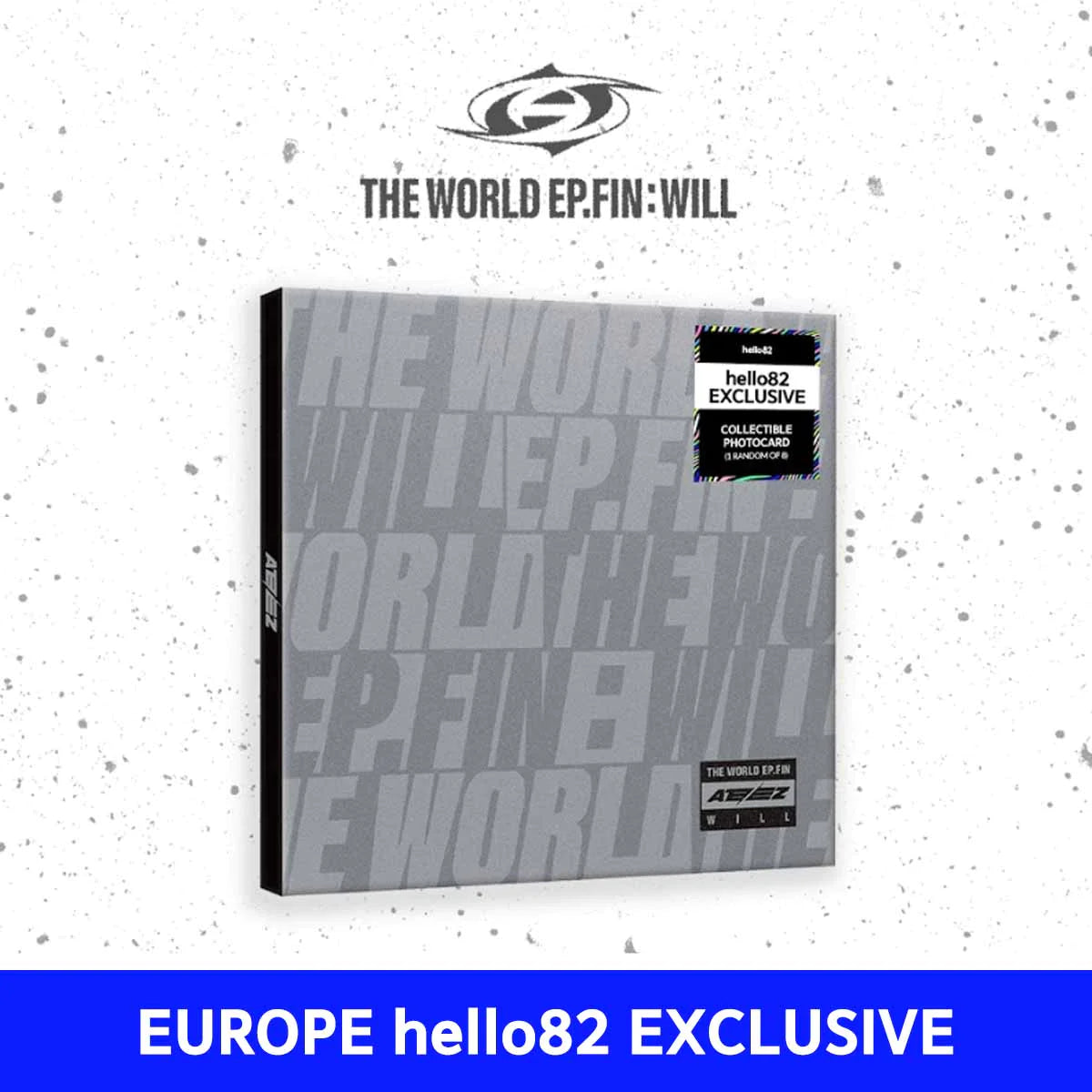 ATEEZ - THE WORLD EP.FIN : WILL (DIGIPAK) EUROPE HELLO82 EXCLUSIVE 