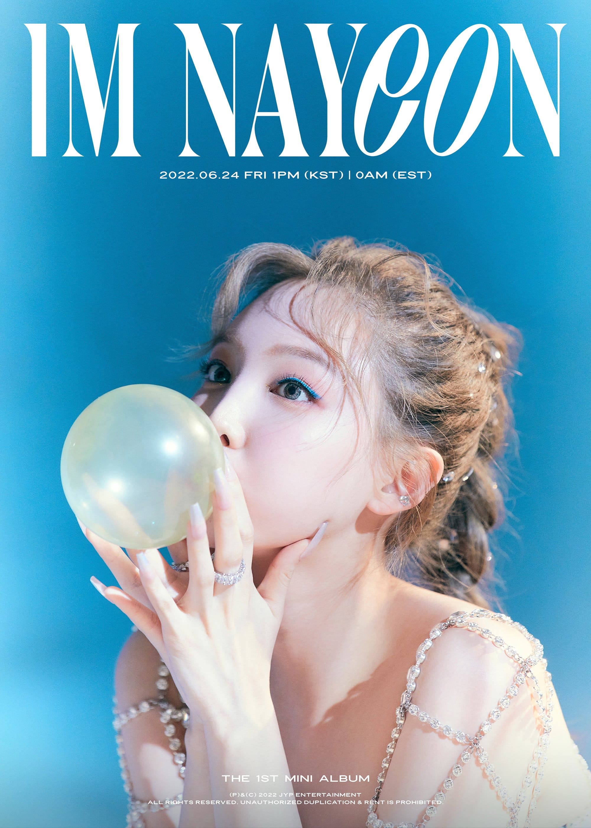 Nayeon (Twice) The 1st Mini Album 'IM NAYEON' Poster (POP Version)