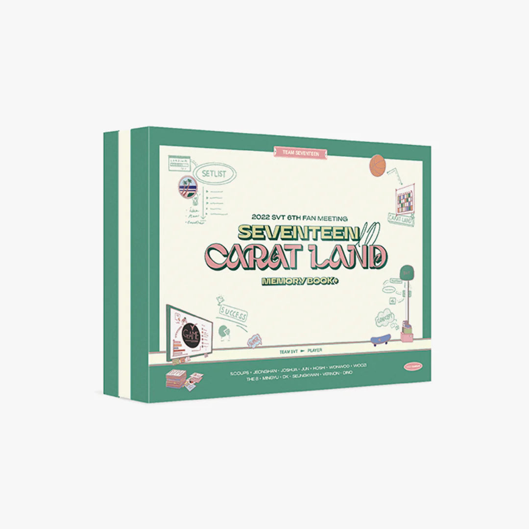 SEVENTEEN - SEVENTEEN IN CARAT LAND MEMORY BOOK + DVD — Nolae