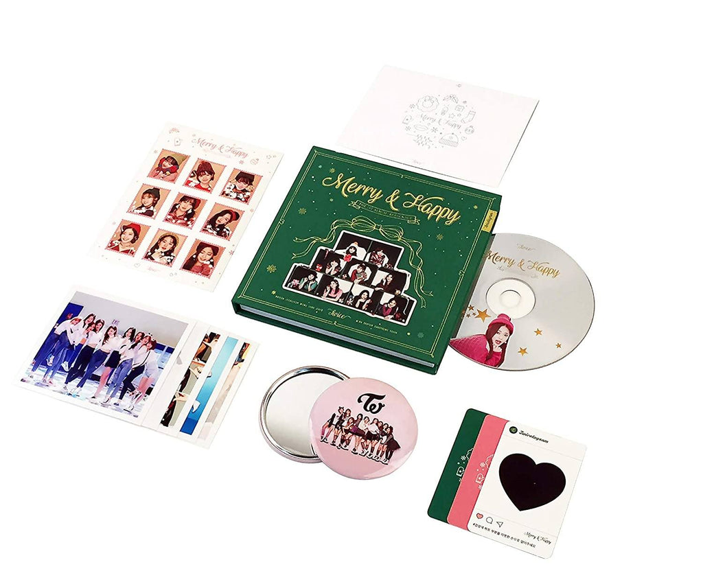 Twice 1st Album Repackage Merry Happy Merry Ver Cd Nolae