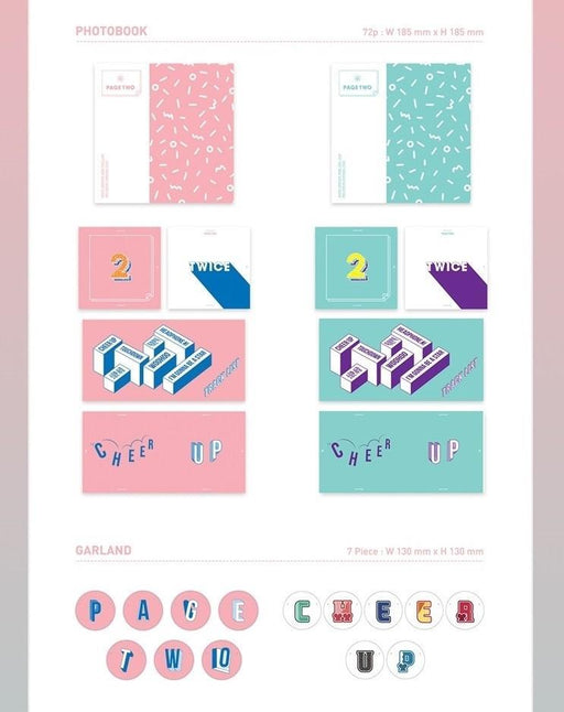 TWICE 1st Mini Album THE STORY BEGINS Photobook + Photocards + Garland