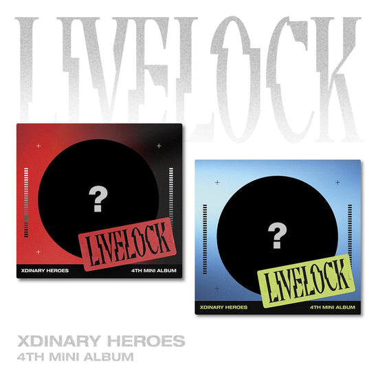 Dreamus Xdinary Heroes Overload 2nd Mini Album cd+poster+message Lyric book+photocard+polaroid Photocard+Sticker pack+Trackin