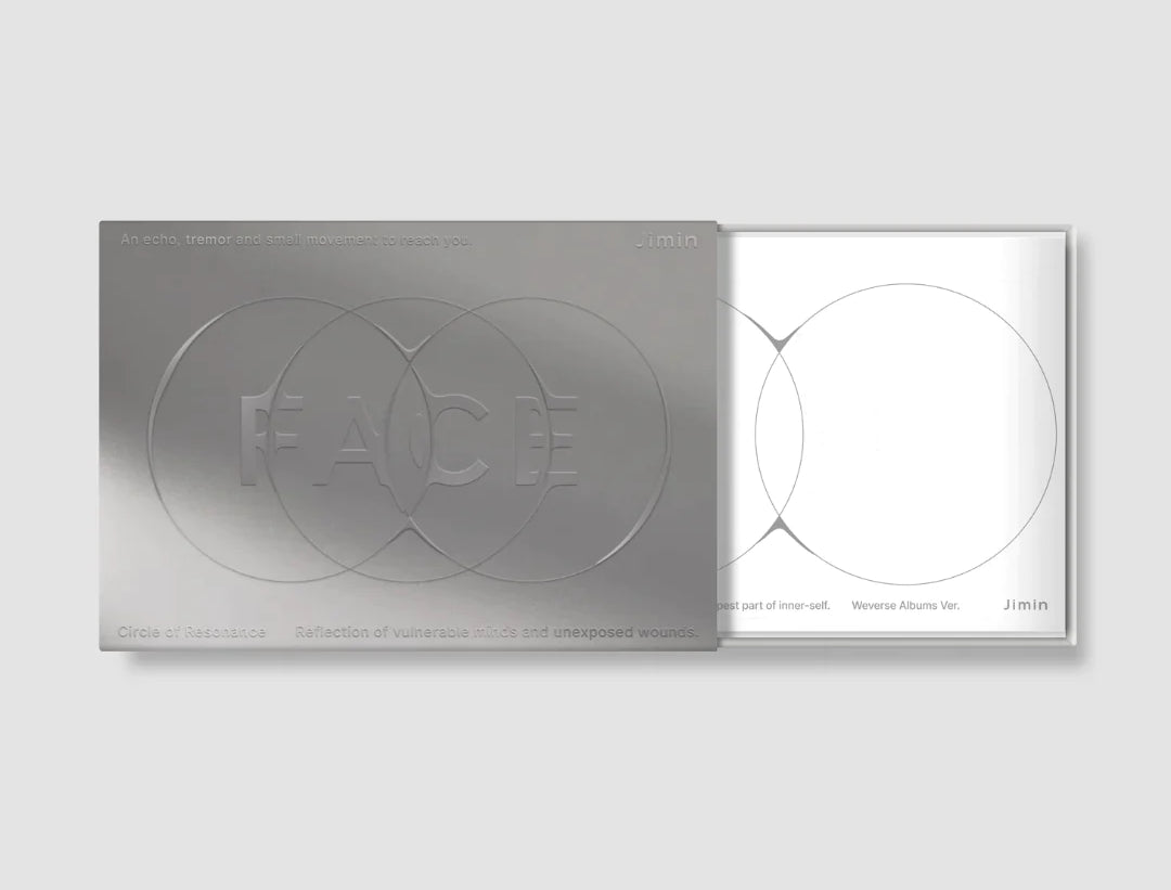 Jimin 1st Solo Album 'Face' Weverse Albums Version