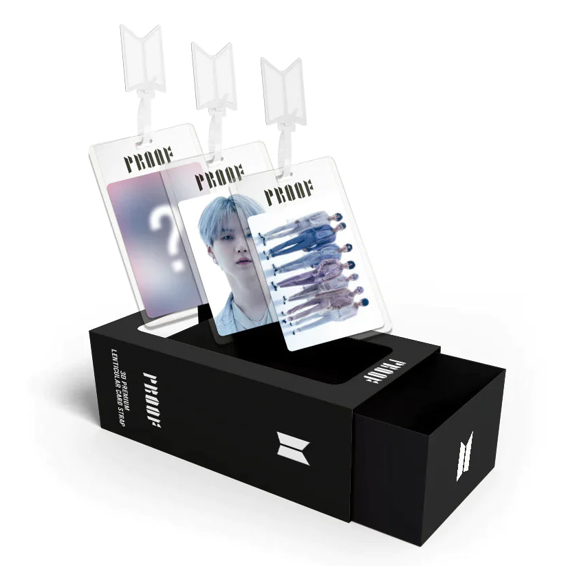 BTS Proof 3D Lenticular Premium Card Strap 3 Pack