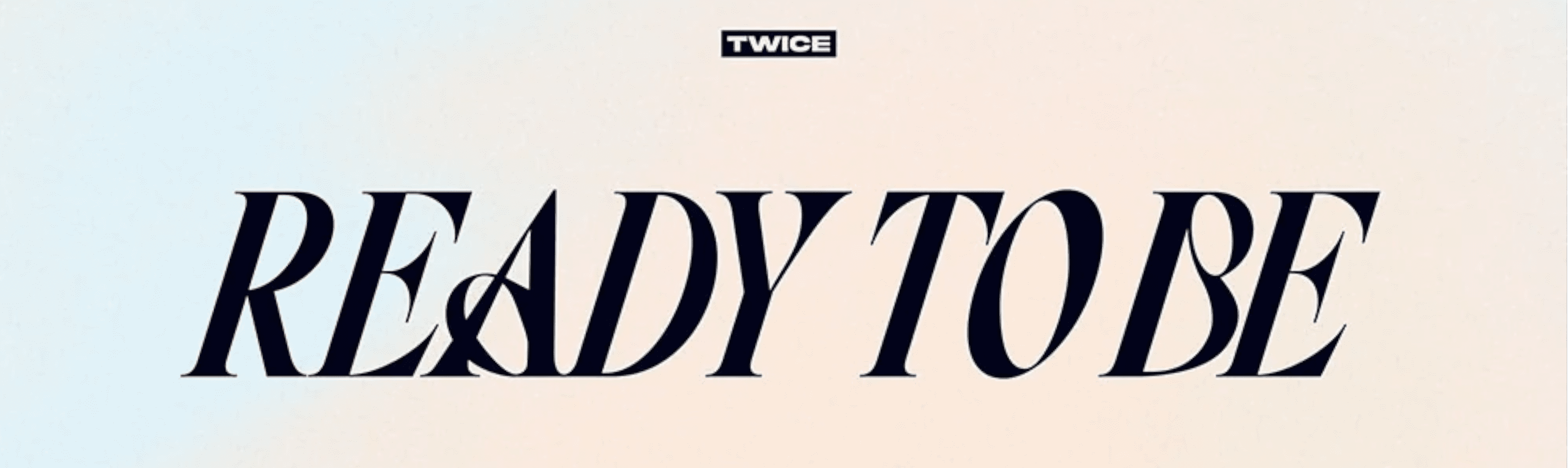 Twice 'READY TO BE' Digipack Versions