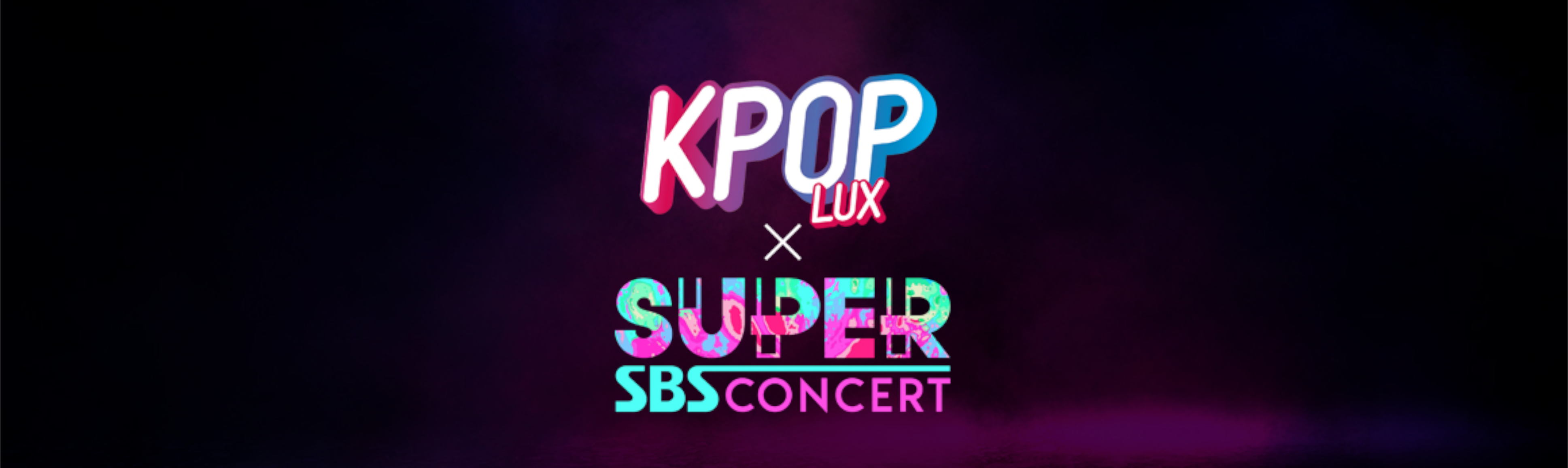 KPOP LUX X SUPER SBS CONCERT Poster