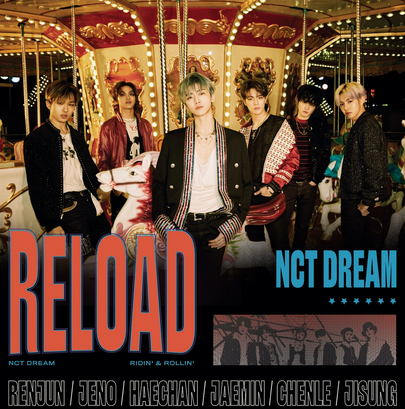 nct dream reload album cover