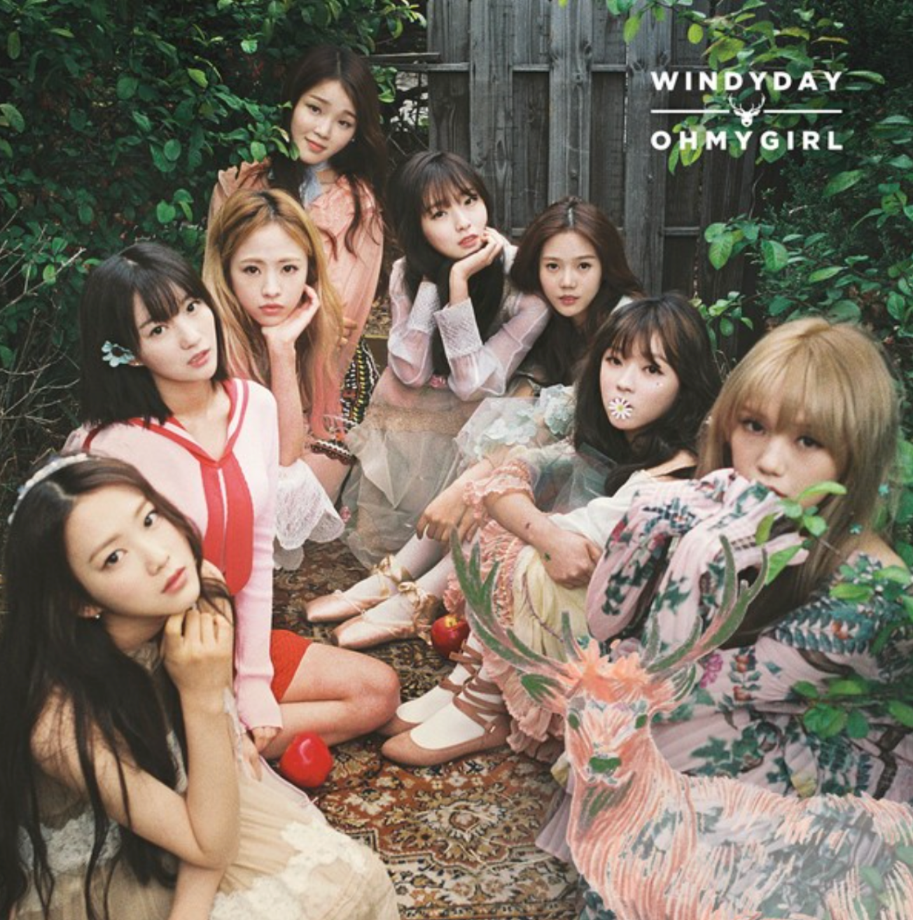 oh my girl windy day album cover