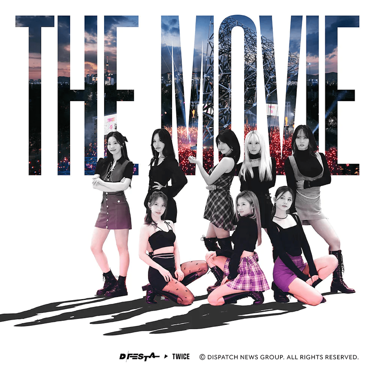 DFESTA The Movie Blu-ray / DVD : Twice Cover