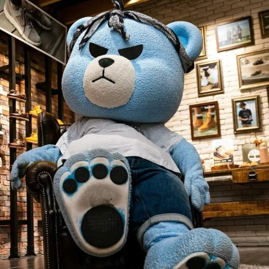 yg entertainment maskot: blue bear krunk