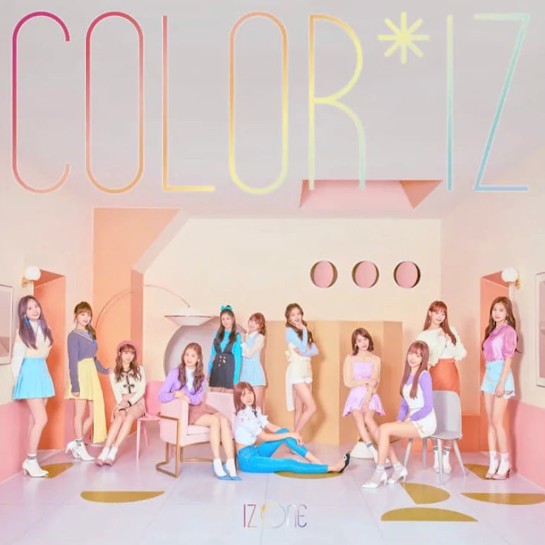 IZ*ONE 1st album COLOR*IZ album cover