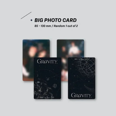 Onewe 1st Englisch Full Album GRAVITY: Content Preview - Big Photocard