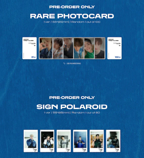IKON - TAKE OFF (3RD FULL ALBUM) Preview - Rare Photocard & Sign Polaroid