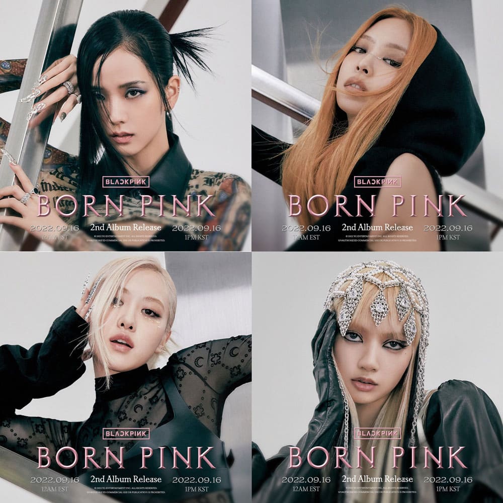 Blackpink BORN PINK Image Teaser