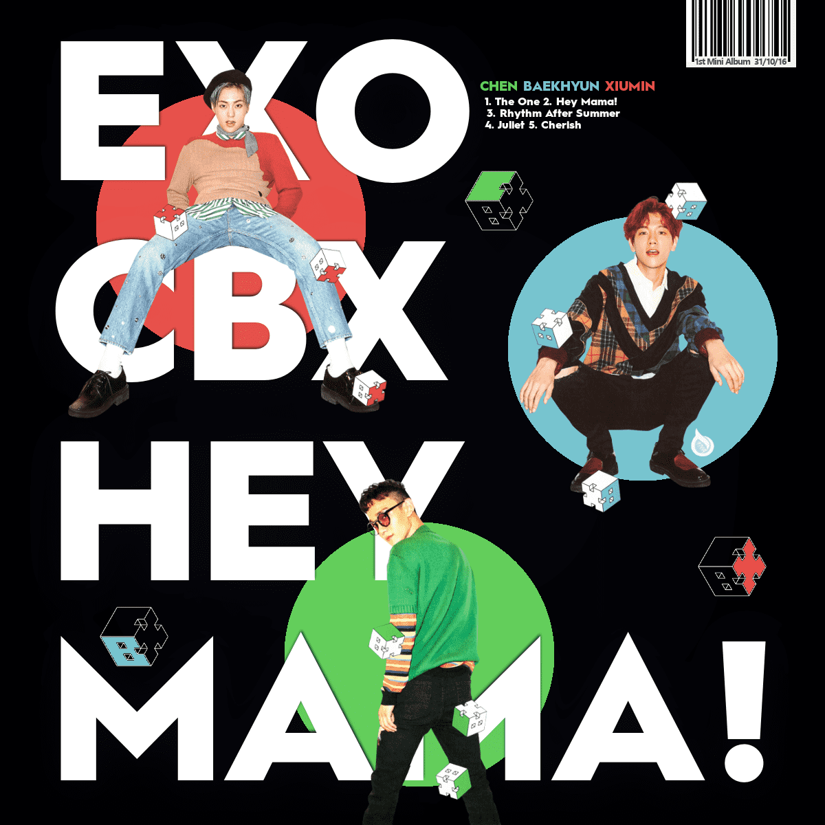 exo cbx hey mama! album cover