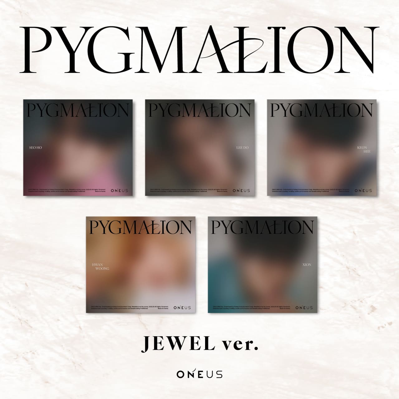 ONEUS 9th Mini Album PYGMALION Jewel Ver Preview