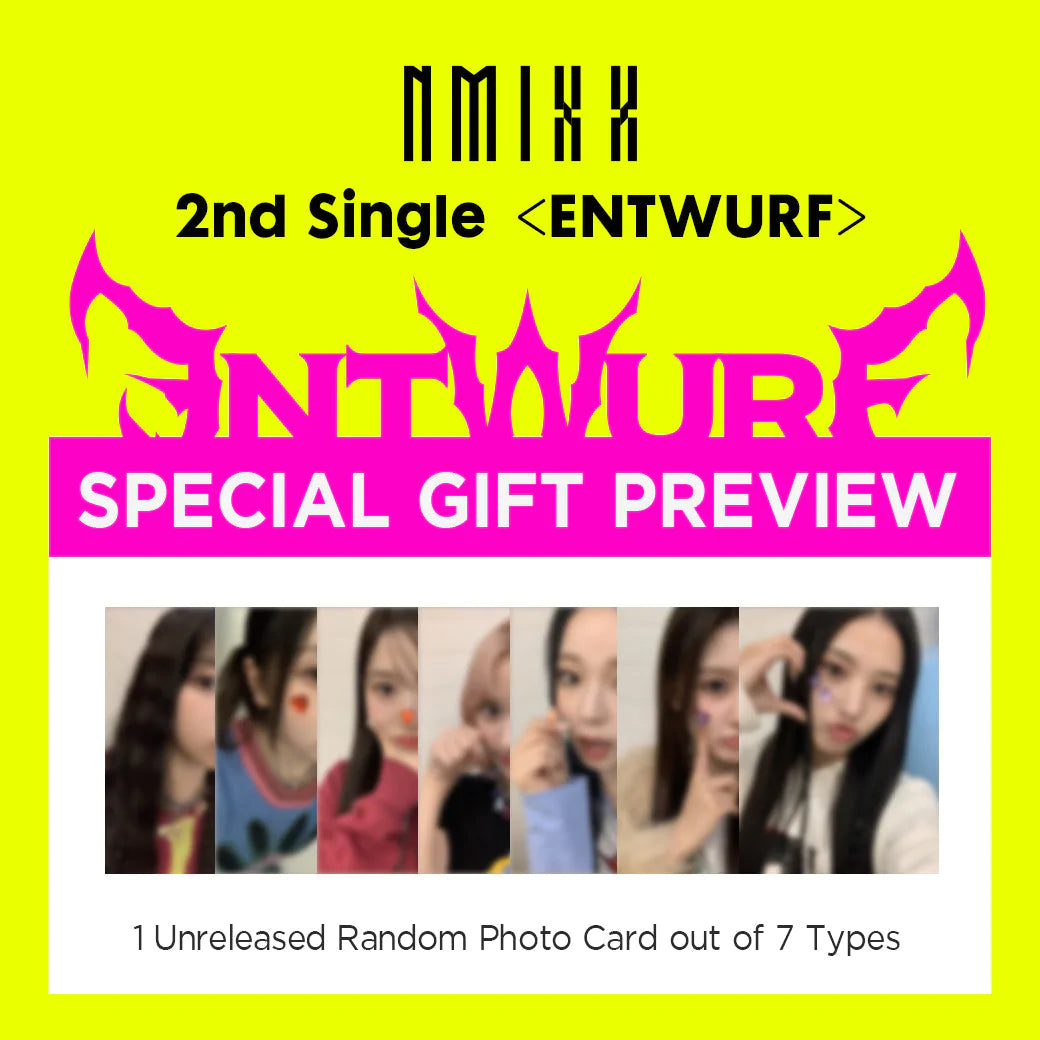 Nmixx 2nd single ENTWURF video call event: special gift preview