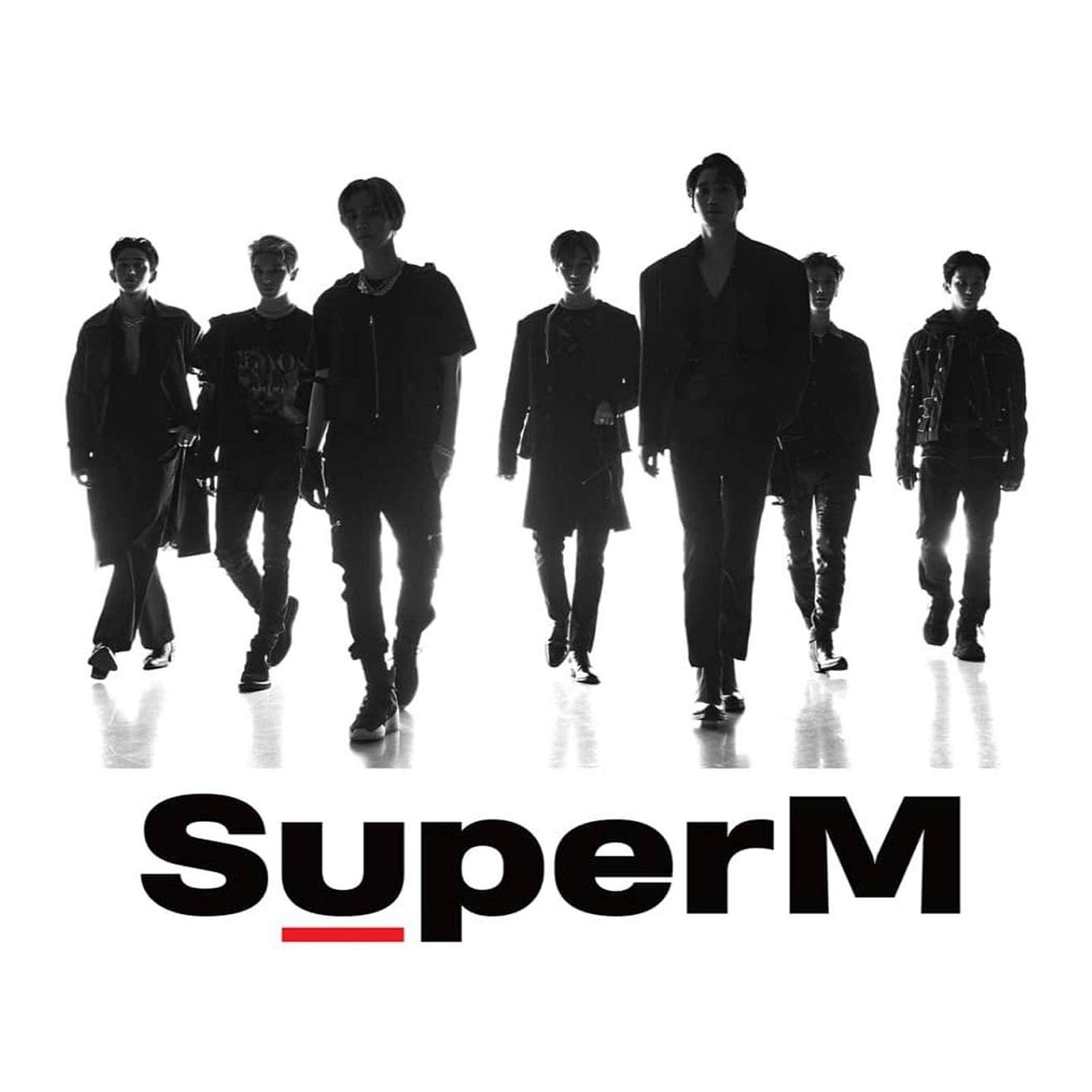 K-Pop Boygroup SuperM Poster