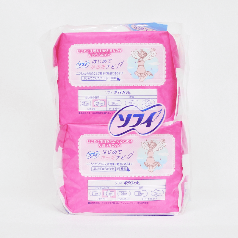 Sofy 蘇菲 彈力貼身衛生棉 21cm(22片×2包)