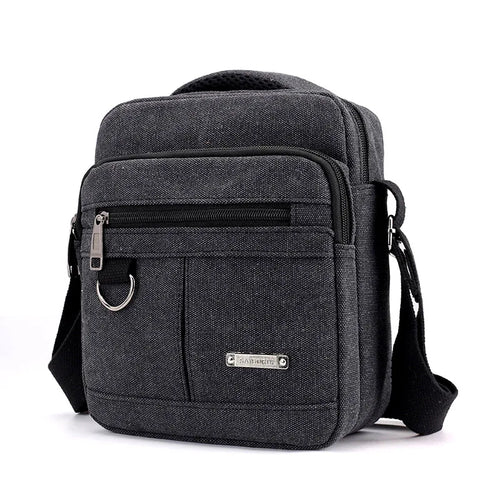 Men's Fashion Travel Cool Canvas Men Messenger Crossbody Bags Bolsa Feminina Shoulder Bags Pack School Bags for Teenager