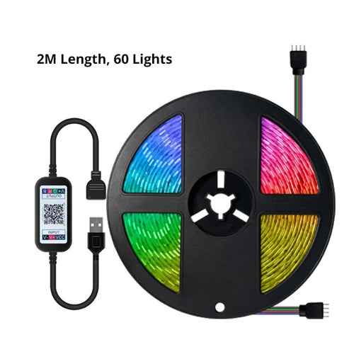 Background Atmosphere Light Strips 5050rgb Color Bluetooth 5v Light Set TV Bedside Bar Atmosphere Light