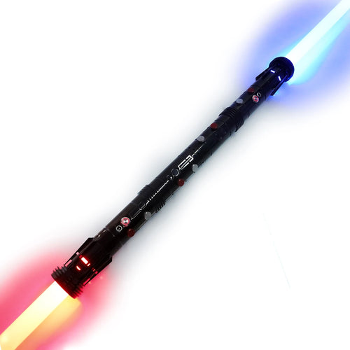 LGT SaberStudio  Darth Maul Infinite Color Changing Metal Hilt Double-Blade Xeno3.0 Lightsaber Detachable Sensitive Smooth Swing