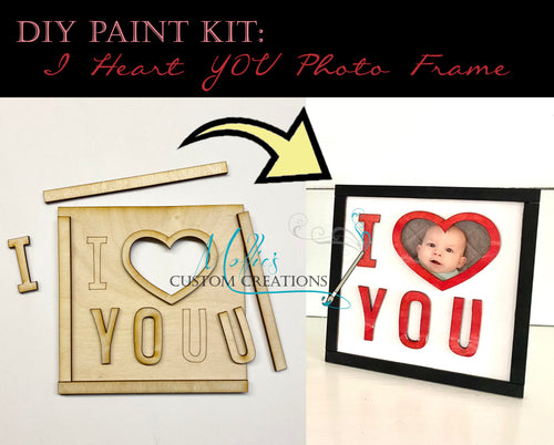 Valentine Décor DIY Paint Kit, FULL set!!