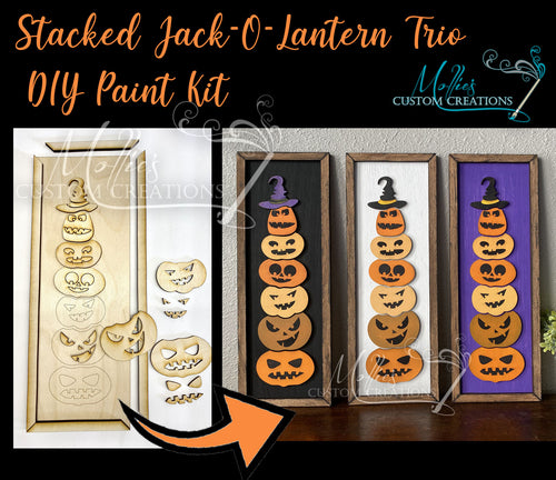 Haunted House DIY PAINT KIT, Halloween Décor