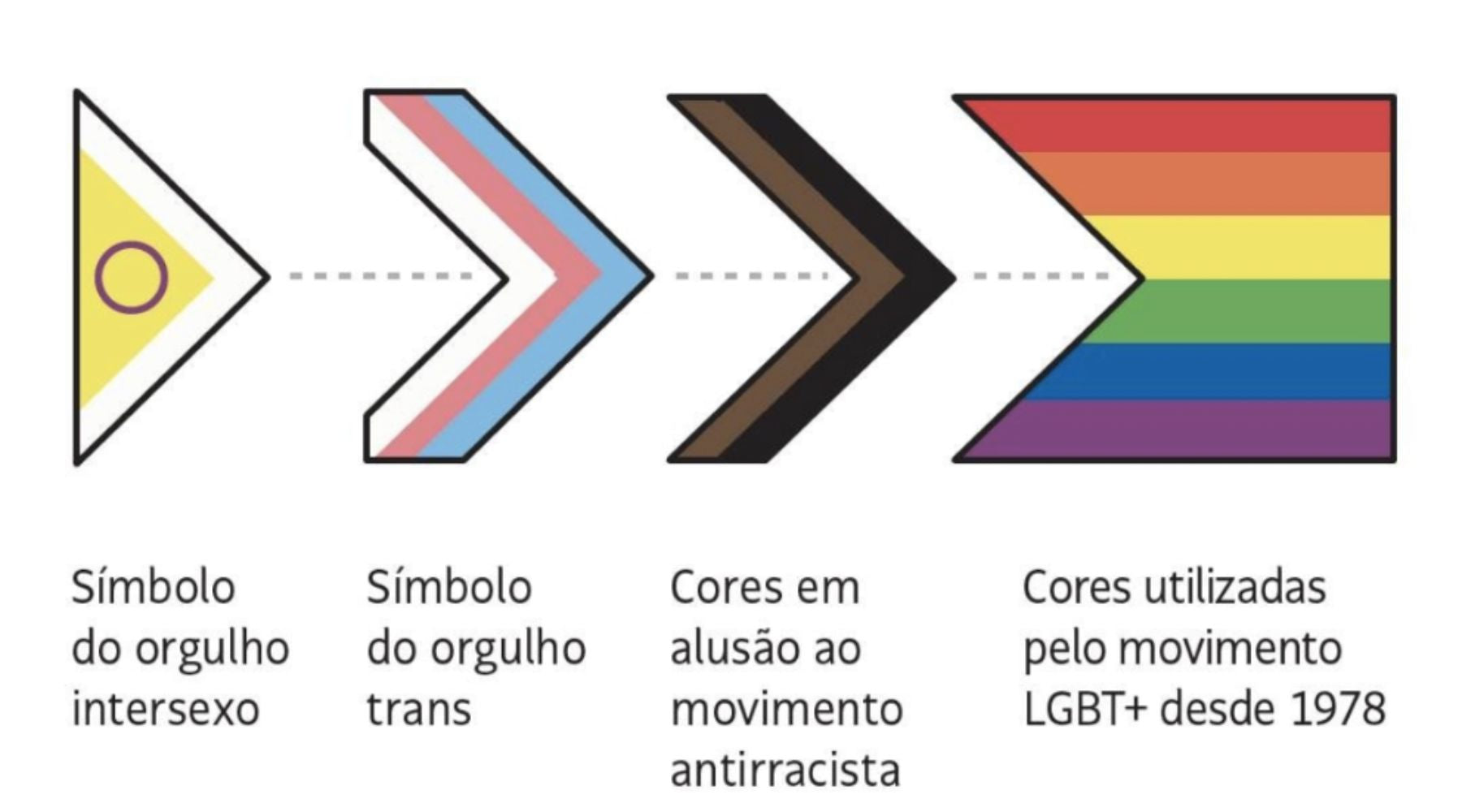 Confira as novas cores da bandeira LGBTQIAPN+