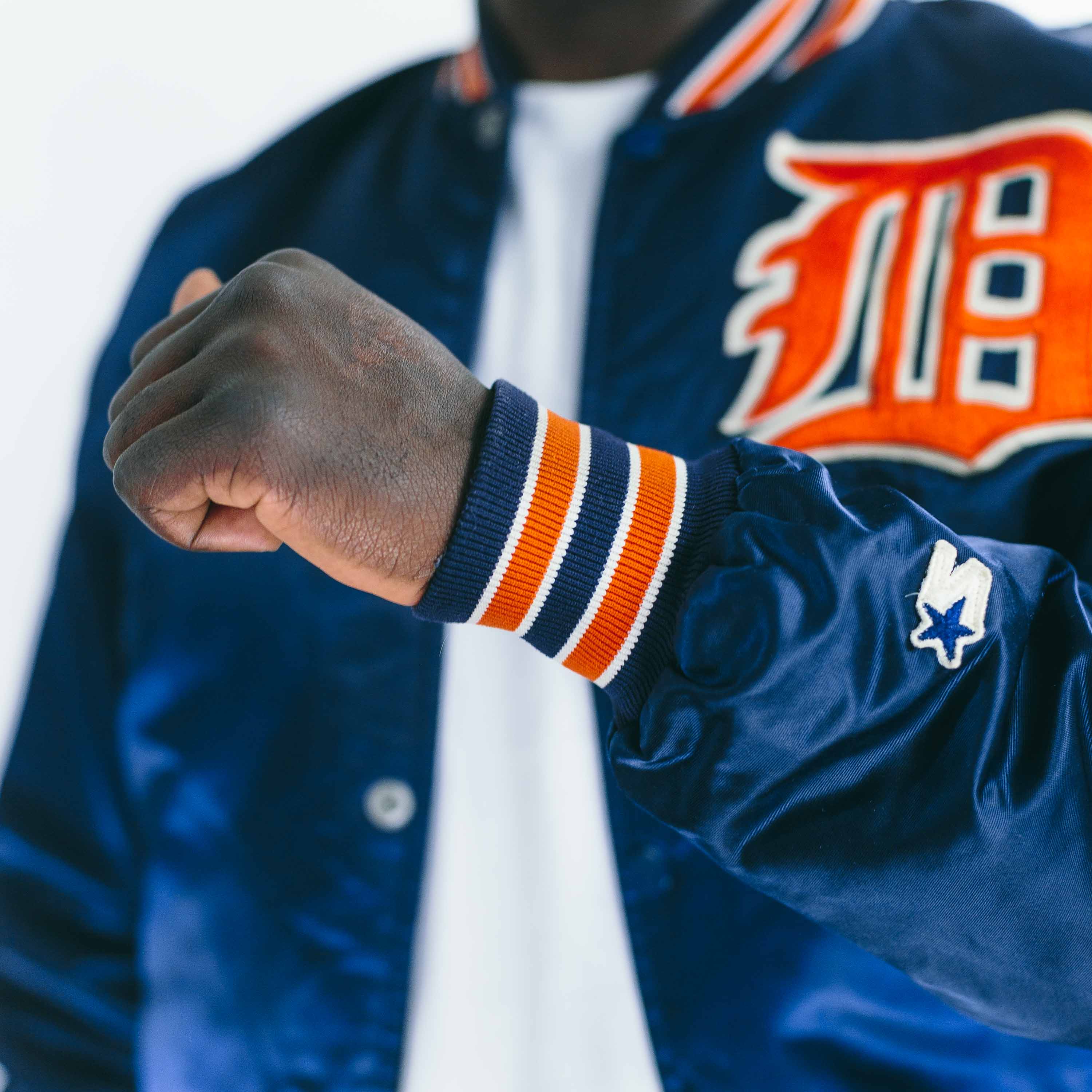 Starter Detroit Tigers Nylon Team Logo Bomber Jacket – Recollection