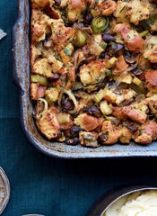 Wild Mushroom Thanksgiving Stuffing