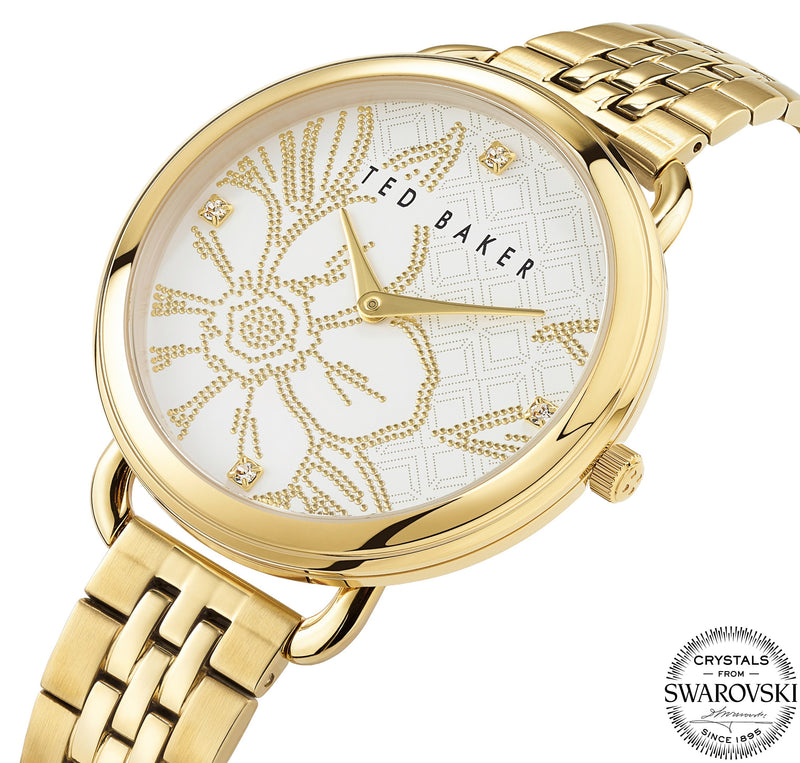 gold ted baker watch